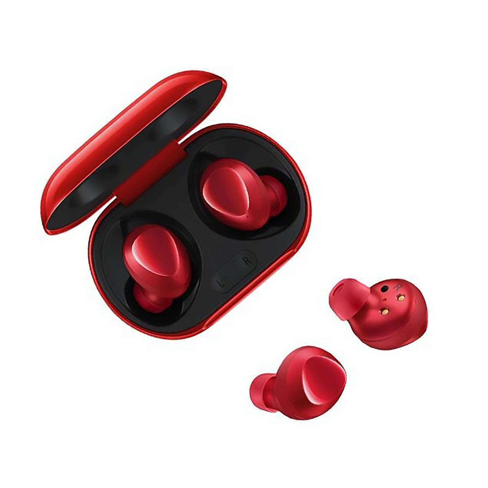 

Наушники-вкладыши Мини Беспроводная Bluetooth 5.0 Гарнитура Спортивные Наушники Игровые Наушники С Зарядным Микрофоном красный