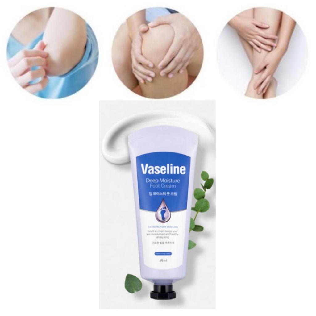 [Vaseline]  C2Y Deep Moisture Foot Cream 60ml