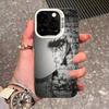 Clmj Punk Cool Angel Phone Case For IPhone 17 Pro Max 16 Pro Max 15 14 13 11 12 Mini Xs X Xr 7 8 Plus Se Color Silver Cover