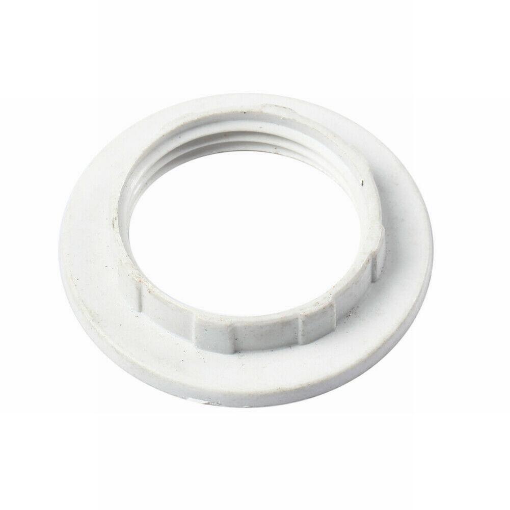 Lamp Shade Ring Adapter Replacement Spiral Lamp Holder Black/White