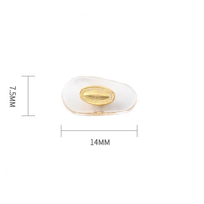 10 Pcs Free Shipping Silicone Aviator Glasses Eyeglass Sunglasses Nose Pads