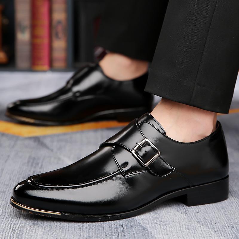 Plus Size48 Luxury Men's Oxfords Shoes Classic Business Formal Shoes British Designer Leather Shoe Wedding Party Fashion Shoes