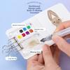 Mini-Größe Mini-Aquarellpalette Paletten Mini-Farbschale Schüler-Kunstunterricht