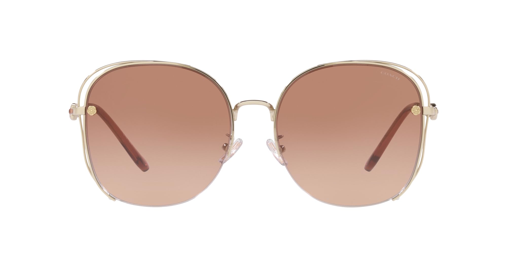 

Coach Sunglasses HC7145BD CD453 900513 SHINY LIGHT GOLD 60 Women s