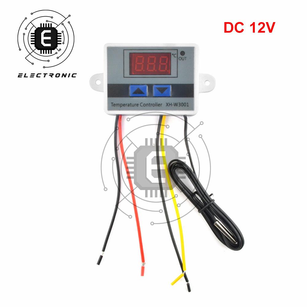W3001 W3002 LED Digital Control Temperature Microcomputer Thermostat Switch Thermometer New Thermoregulator 12/24/110V/220V