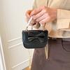 New Women's Crossbody Bag with Bow, Fresh and Sweet Style, Pearl Handbag, Small Square Bag, Women's Bag, Perfect for Shopping, Casual Parties