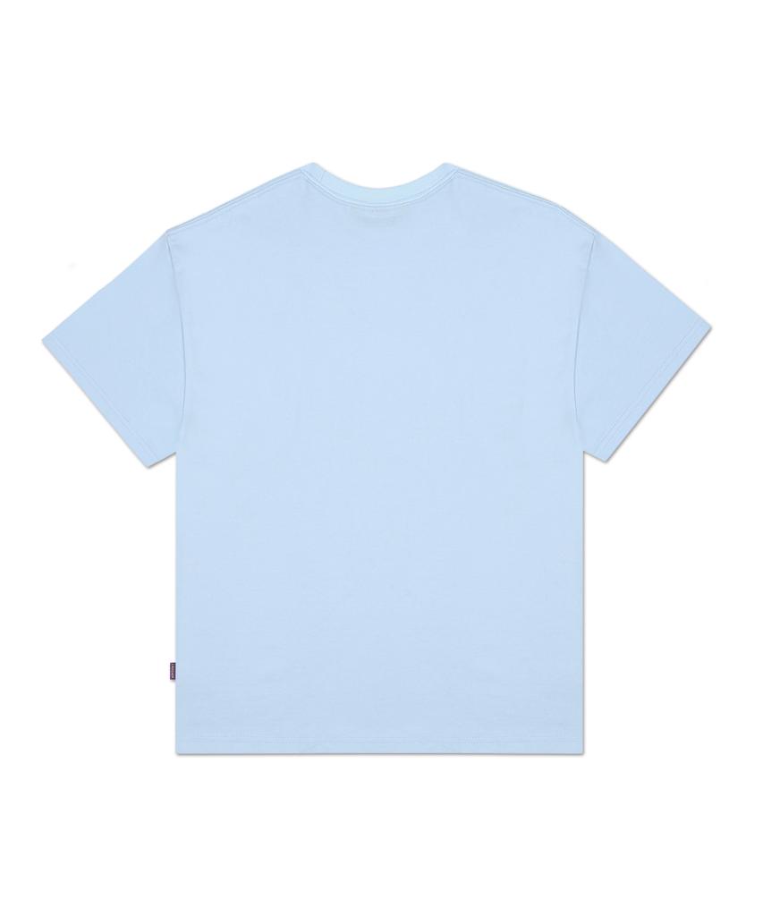 LAUGHER Neko T-Shirt - Sky Blue