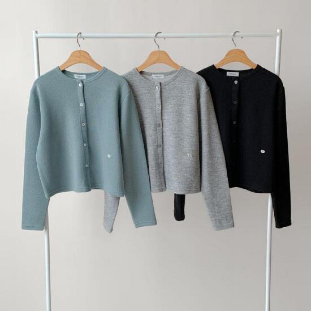 New ArrivalS Open Run Women S Round Neck Button Soft Long Sleeve Cardigan
