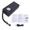 Tire Inflator Portable Air Compressor, Cordless Car Tire Pump with Mechanical Pressure Gauge, Rechargeable Air Pump for