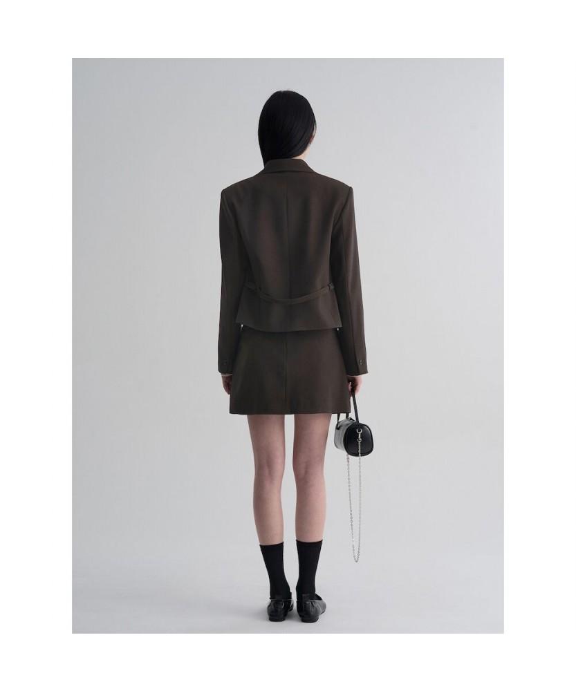 8seconds Belted Mini Skirt Brown