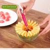 Kjøkken Bærbart verktøy Dobbel funksjon rustfritt stål Frukt Vannmelon Scooper Carving Kniv Frukt Cutter Iskrem Scooper