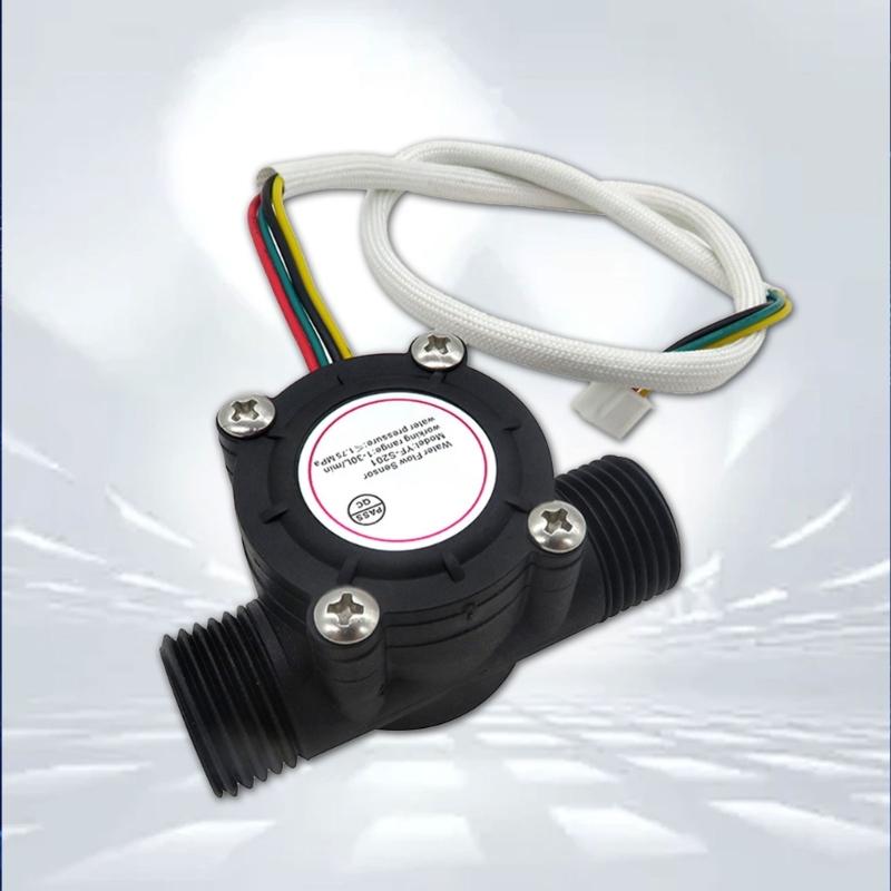 YF-S201 Water Flows Sensors 1.75MPa Flows Sensors 3.5-24V G1/2inch Water Control Liquid Flowmeter Counter Sensors Replacement