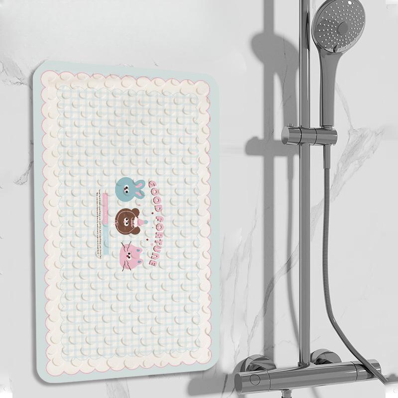 Cartoon Bathroom Bathing Anti-slip Foot Mat for Elderly People Against Falling Floor Mat Bathroom Suction Cup Waterproof Carpet Can Be Scrubbed