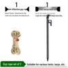 Heavy-Duty Steel Ground Stakes for Camping, Tent, Snow, Beach, Canopy, and Grass