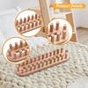 DIY Chunky Blanket Knitting Loom Kit Wood Peg Frame for Cozy Home Decor and Handcrafts Suitable for Hobbyists