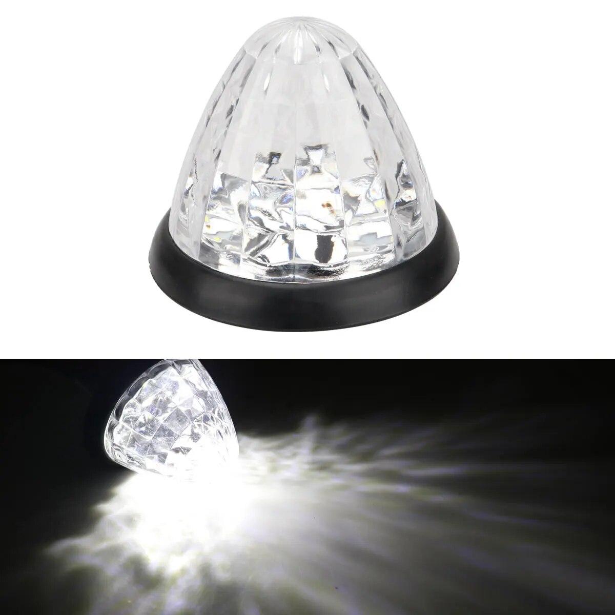 

1 шт. 12 В 24 В автомобильный боковой габаритный фонарь конический внешний плафон габаритный боковой габаритный сигнал задний указатель поворота предупреждающий свет белый