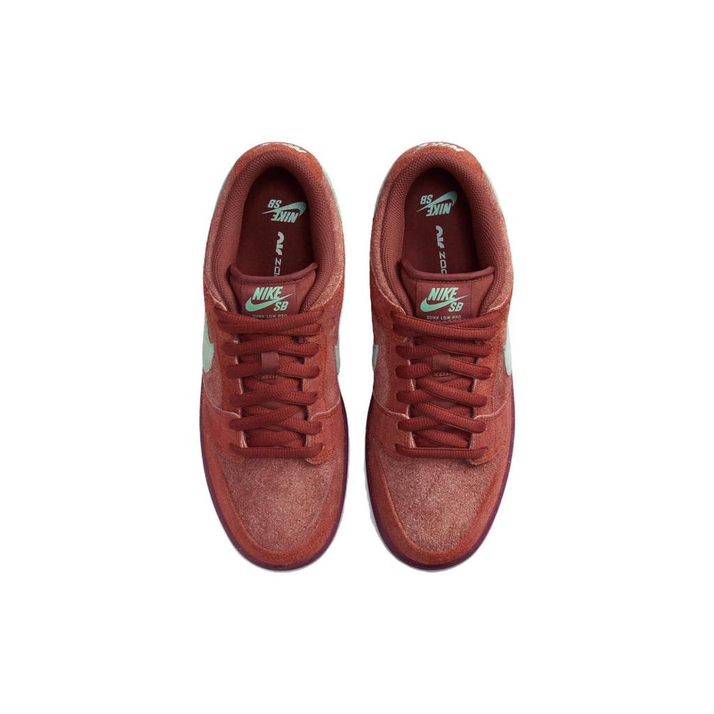 Nike Dunk Low SB Mystic Red Unisex Sneakers Emerald-Rise Rugged-Orange Rosewood DV5429-601