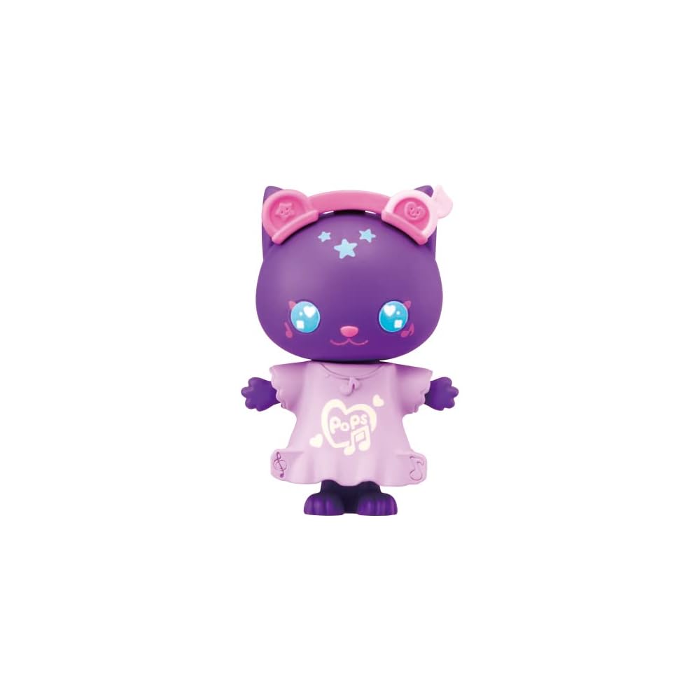 MegaHouse Snap Friends Noir Cat Rainbow Stage Action Toy for Ages 5 and Up