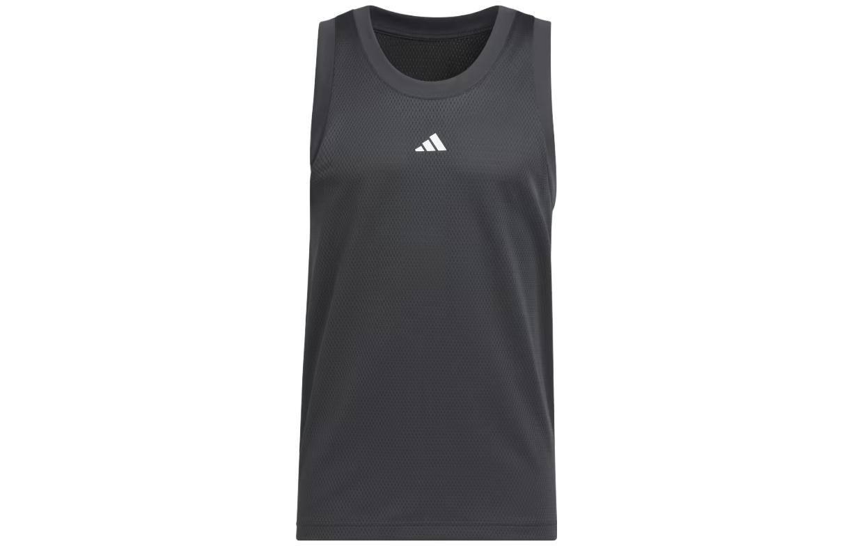 Adidas Tank Tops Men s Black Crew Neck Moderate Straight Fit IL2267 XXXL