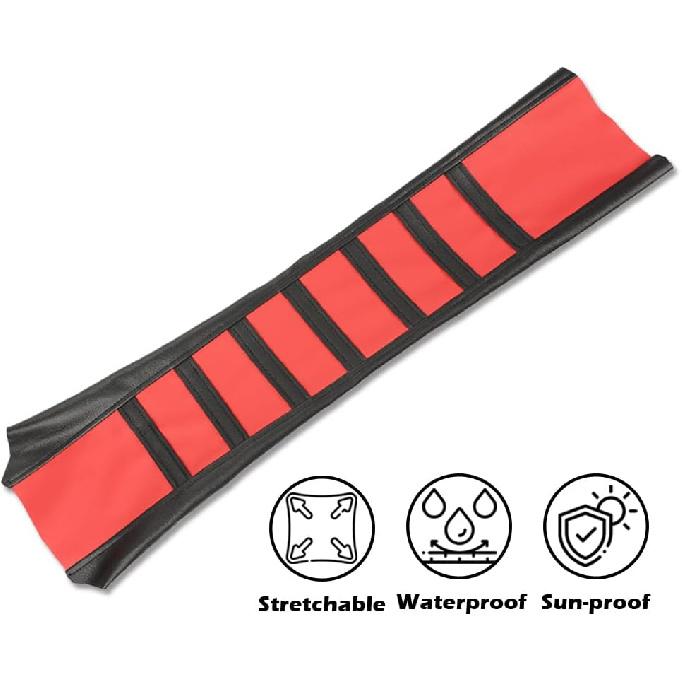 G-PLUS Seat Cover 1pc Compatible with Honda CR125R CR250R CR500R CR80R CRF100F CRF125F CRF150F Motorcycle Seat Soft Protector Replacement Red