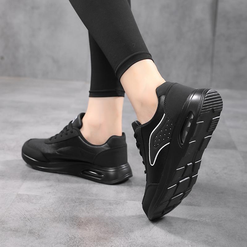 35-42 Women's Plus Size Lightweight and Fashionable Air Cushioned Sole Height Increasing Casual Shoes Sports Women's Shoes