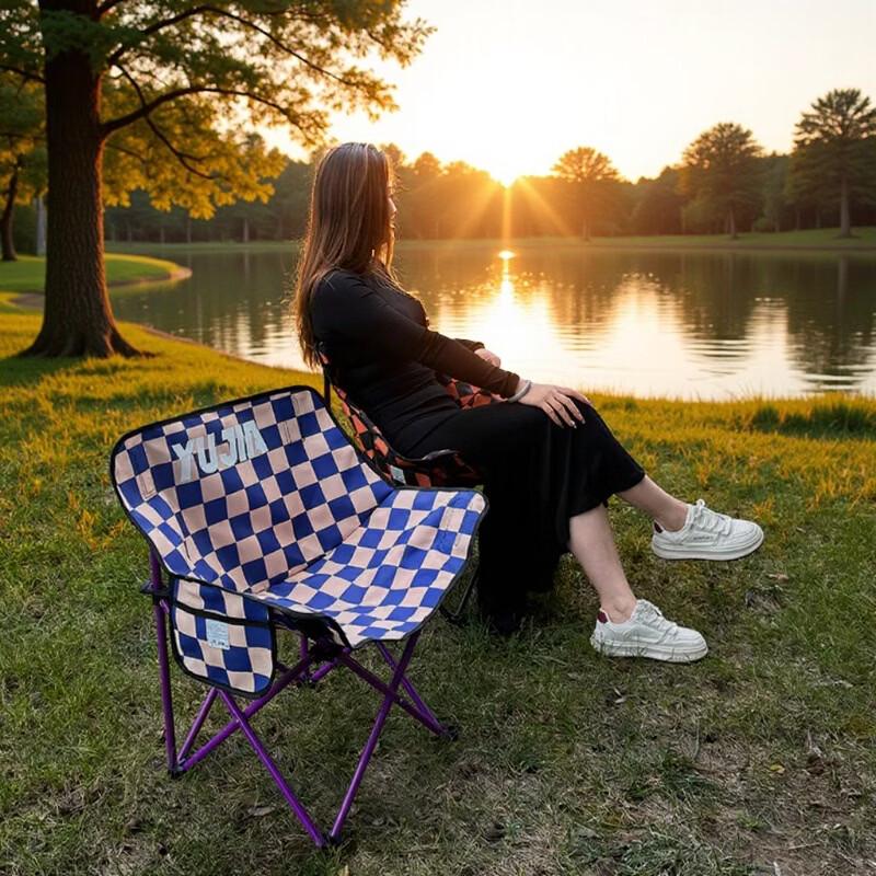 ZISIZ Outdoor Portable Folding Camping Chair