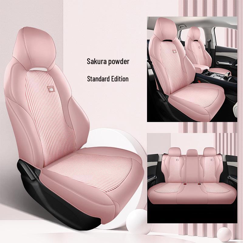 BYD Yuan Plus Cartoon Car Seat Cushion - New Model for All Seasons