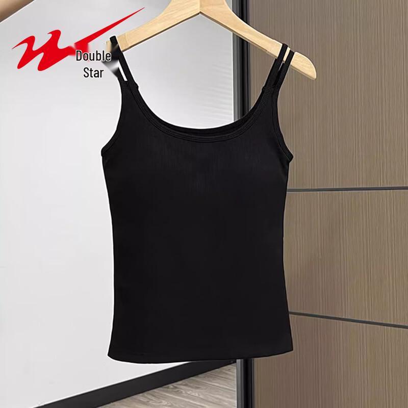 Женский топ-майка Shuangxing со встроенным бюстгальтером L