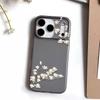 Heavy Duty Phone Case For Iphone 11 Pro Max 13 14 15 Plus 16 17 Air 12 Soft Tough White Magnolia Flower Shell Elegant Cover