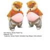 1 Pair 3D Belly Dog Anti-collision Sticker Anxiety Stress Relief Elastic Tummy Cartoon Puppy Decal Fat Belly Animal Buffer Sticker