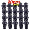 M4/M5/M6 Petal-shaped Rivet Nut Bolts Kits Expansion Metal Rivet Nuts Car License Plate Mounting Clamps and Fasteners
