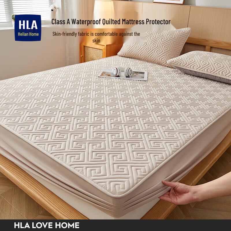 Hodo Home Quilted Waterproof Fitted Sheet Set