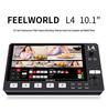FEELWORLD L4 8" Switcher with 10.1" Touchscreen, HDMI & SDI for Multi-Camera Live Streaming