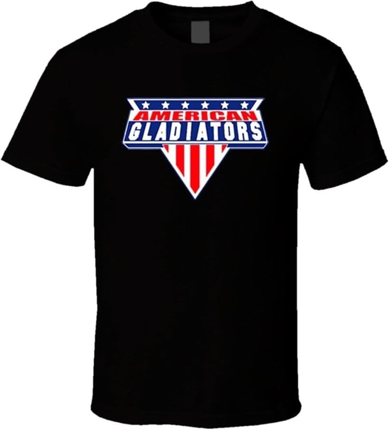American Gladiators 90 s Retro Tv Show T Shirt 4XL чёрный