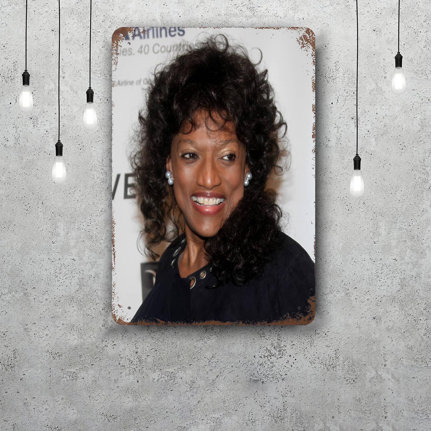 

Jessye Norman Decor Poster Vintage Tin Sign Metal Sign Decorative Plaque for Pub Bar Man Cave Club Wall Decoration 20x30cm（7.8x11.8inch）