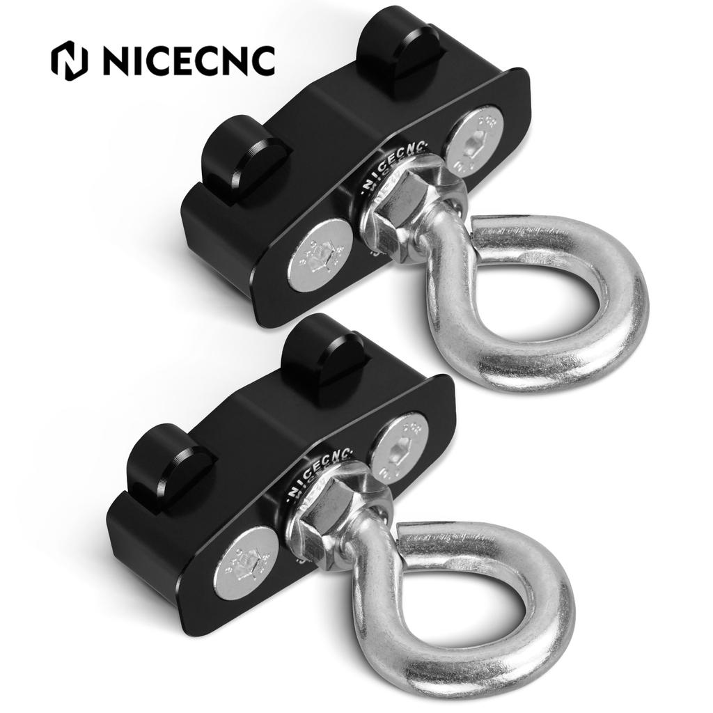 2/4PCS For Can Am X3 Lock Tie Down Anchors Aluminum For Can-Am Maverick X3 4x4 Turbo DPS 2017-2020 XMR 2018-2021 UTV Accessories