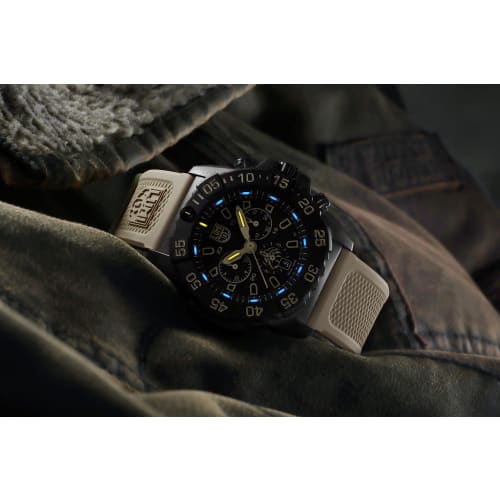 Liberta Diving Watch Luminox Navy Seal Chronograph 3580 Series Ref.3590.NSF.SET Men's Beige