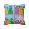 Cute Cartoon B-B-Barbapapas Pillow Case Morden Pillow Cover Soft Custom Cushion Cover Pillowcases For Sofa Home Decoration