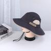 Foldable Fishing Hat Breathable Mesh Wide Brim Summer Sun Hat Windproof Uv Protection Outdoor Mountaineering Hat Hiking
