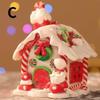 Christmas Tree Fashion Decor Supplies Gingerbread Small House Pendant Creative Xmas Tree Hanging Ornament New Year Party Decor
