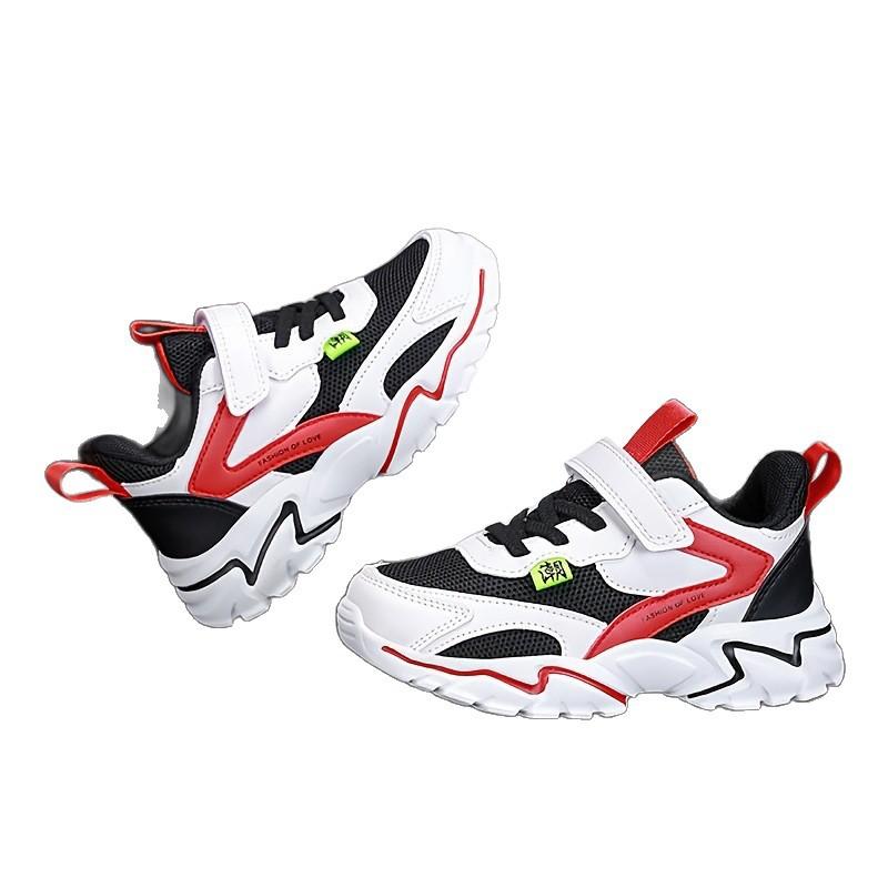 Lightweight Children's Sports Shoes, Mesh Running Shoes for Spring, Soft-soled Breathable Shoes for Boys, Popular Style