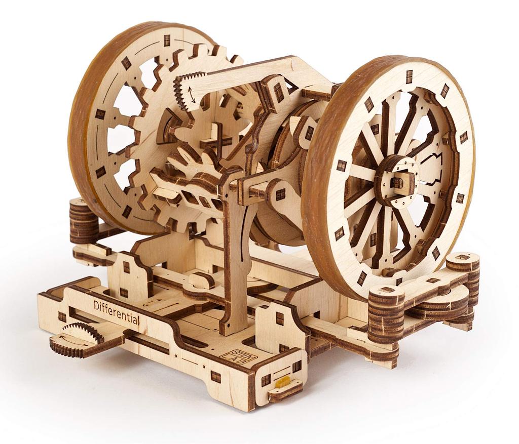 Ugears Differentialgetriebe Holzspielzeug