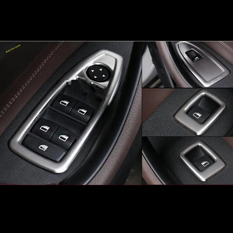 Fensterheber Abwärts-Steuertasten Scheinwerfer Schalter Abdeckung Zierleiste Für BMW X1 F48 2016 - X2 F39 2018 - Autozubehör