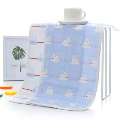 Six Layers of Cotton Children's Towels Infant and Toddler Children Gauze Towel Wash Face Face Towel 6 Layers of Cartoon Jacquard Hand Towel