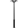 Custom UFO Shaped Solar Powered Waterproof Outdoor Lamp - Super Bright High Power Circular Design
