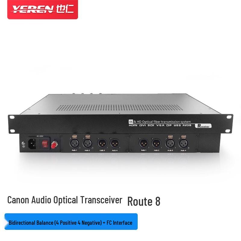 Yeliren Multi-Channel Audio & Alarm Fiber Optic Transceivers