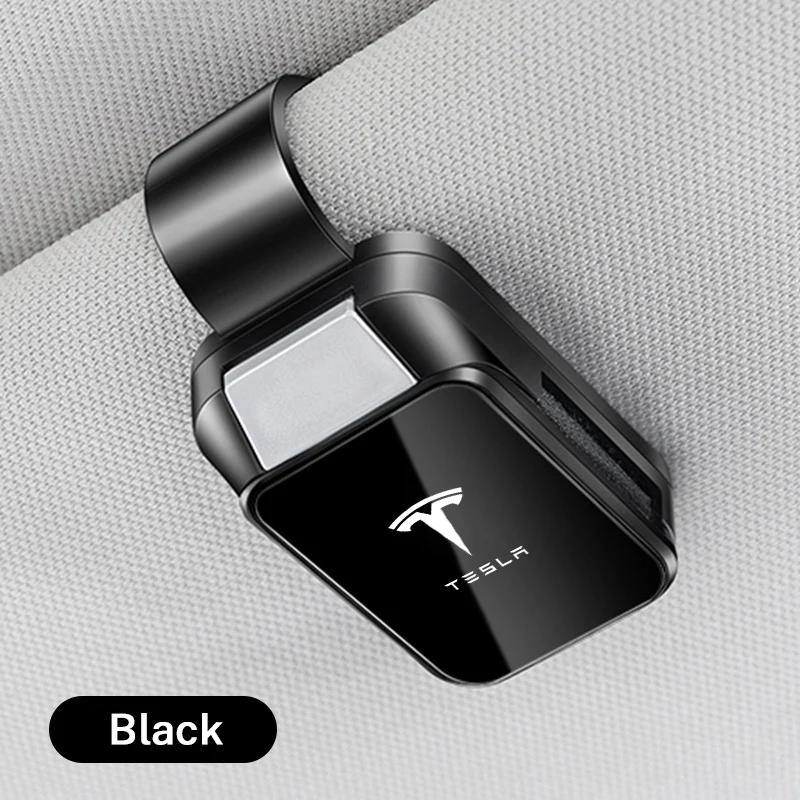 

Car Sticker Tesla Car Sunglasses Holder Magnetic Clip and Ticket Clip Car Sunshade Accessories For Tesla Model 3 Model S X Model