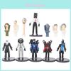 Set Figurine Skibidi Toilet Material PVC de Înaltă Calitate 12 Personaje Unice Perfect Pentru Colecționari Și Cadouri Personaje)