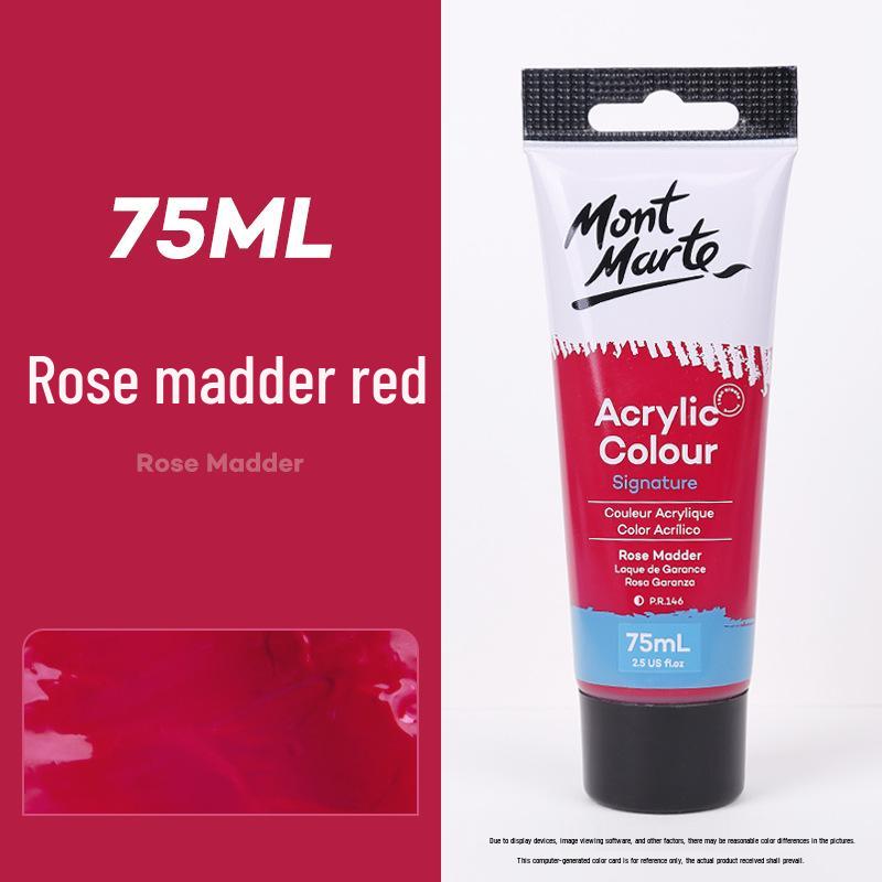 Montmartre 75ml Waterproof Non-Fading Acrylic Paint Set: Perfect for Children’s Textiles and Art Projects, Sunscreen Formula