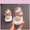 Sapatos Falantes para Bebês e Crianças Pequenas com Design de Bordado de Desenho Animado Para Primeiros Passos e Meninos e Meninas Pequenos